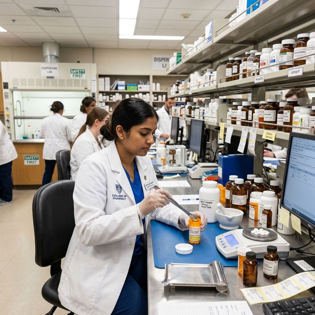 Dhanwantari D.Pharm Practical Lab